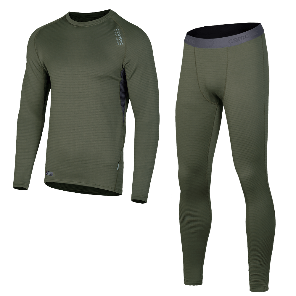 Термобілизна Camotec Polarheat Quadro Stretch Olive Фото 1